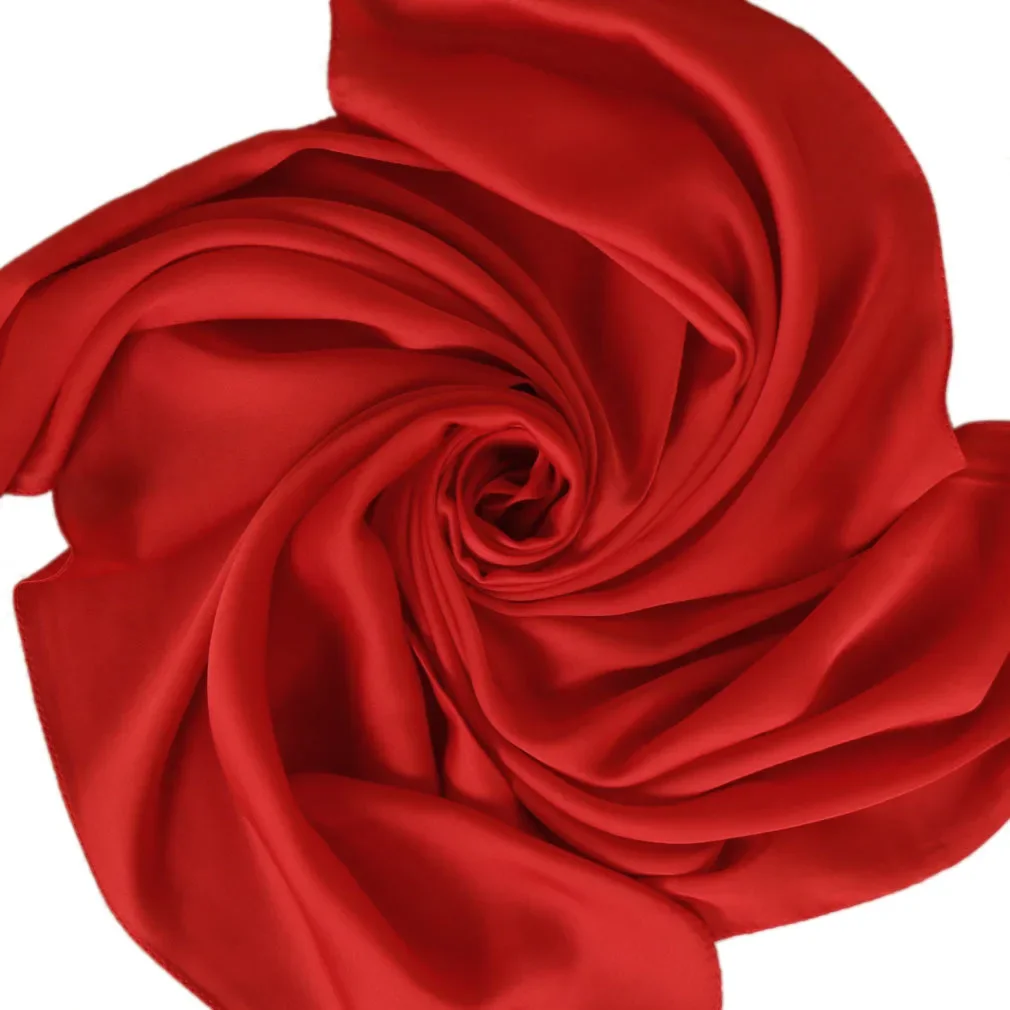 Saten Eşarp Kadın 70cm Düz Ren - Scarf Silk Square incelemesi ve fiyatı