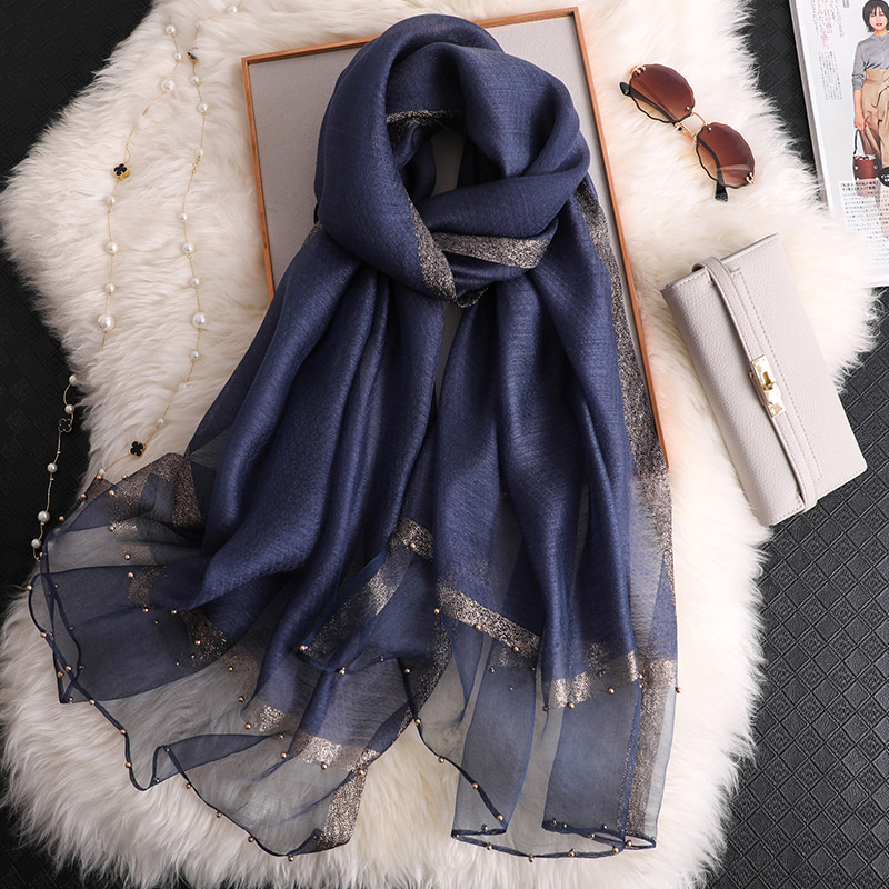Kadınlar için 2024 lüks 100% i - Scarf Silk Square incelemesi ve fiyatı
