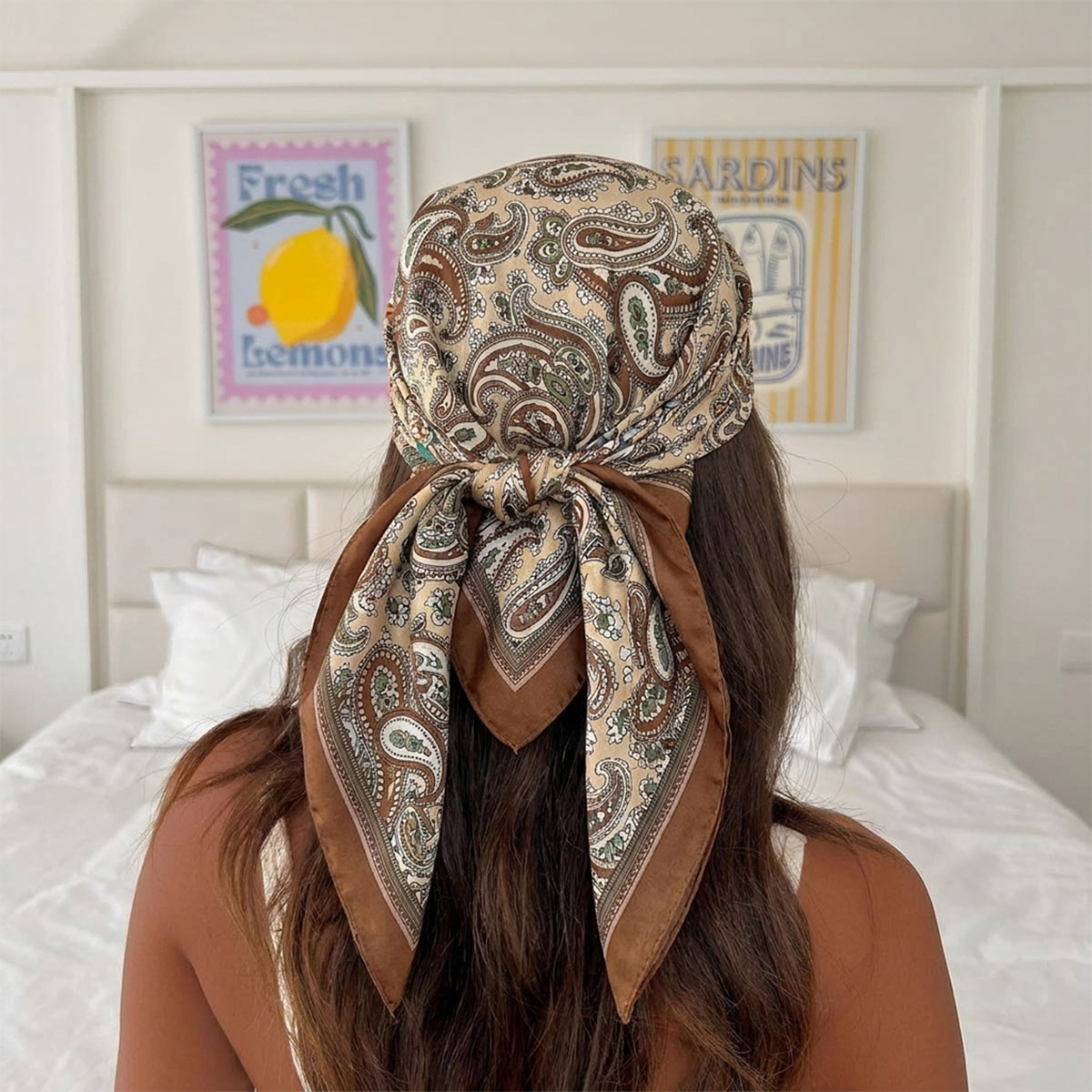 Yeni Tasarım Moda Kare ipek eş - Scarf Silk Square incelemesi ve fiyatı