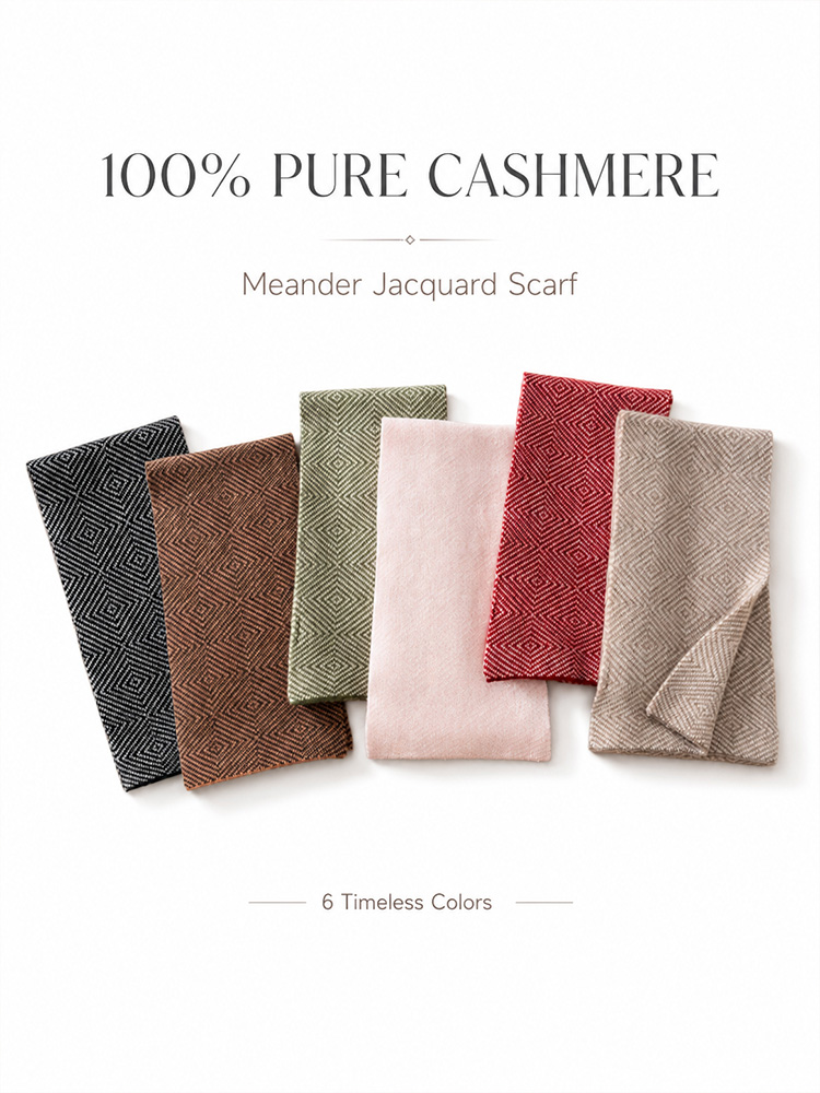 % 100 Kaşmir Eşarp Jakarlı Eşa - Muffler Men Wool incelemesi ve fiyatı